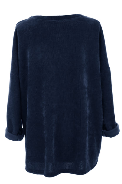 Star Detail Chenille Top