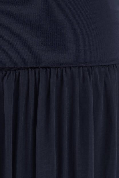 Silk Midi Skirt