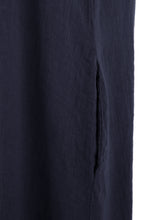 Load image into Gallery viewer, Sleeveless Button Front Linen Midi
