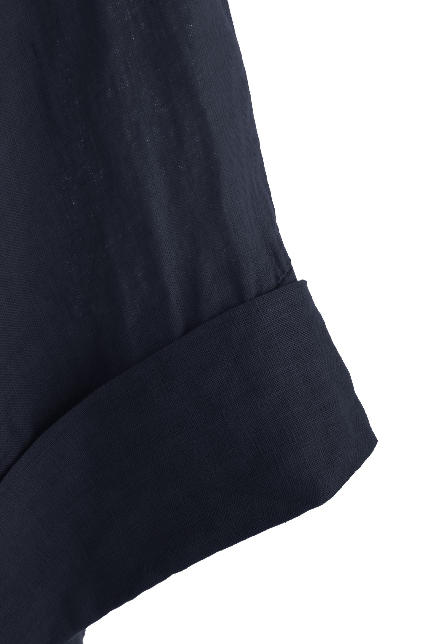 Collar V Neck Linen Shirt