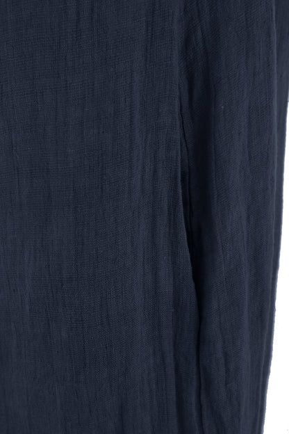 Side Tie Linen Jumpsuit