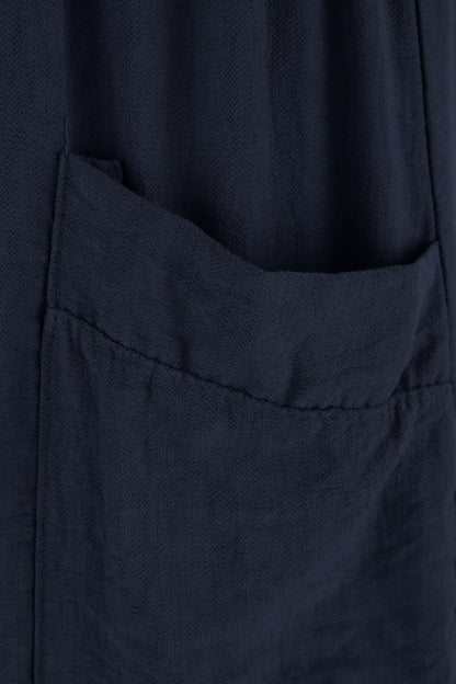 2 Pocket Ankle Length Barrel Leg Trouser