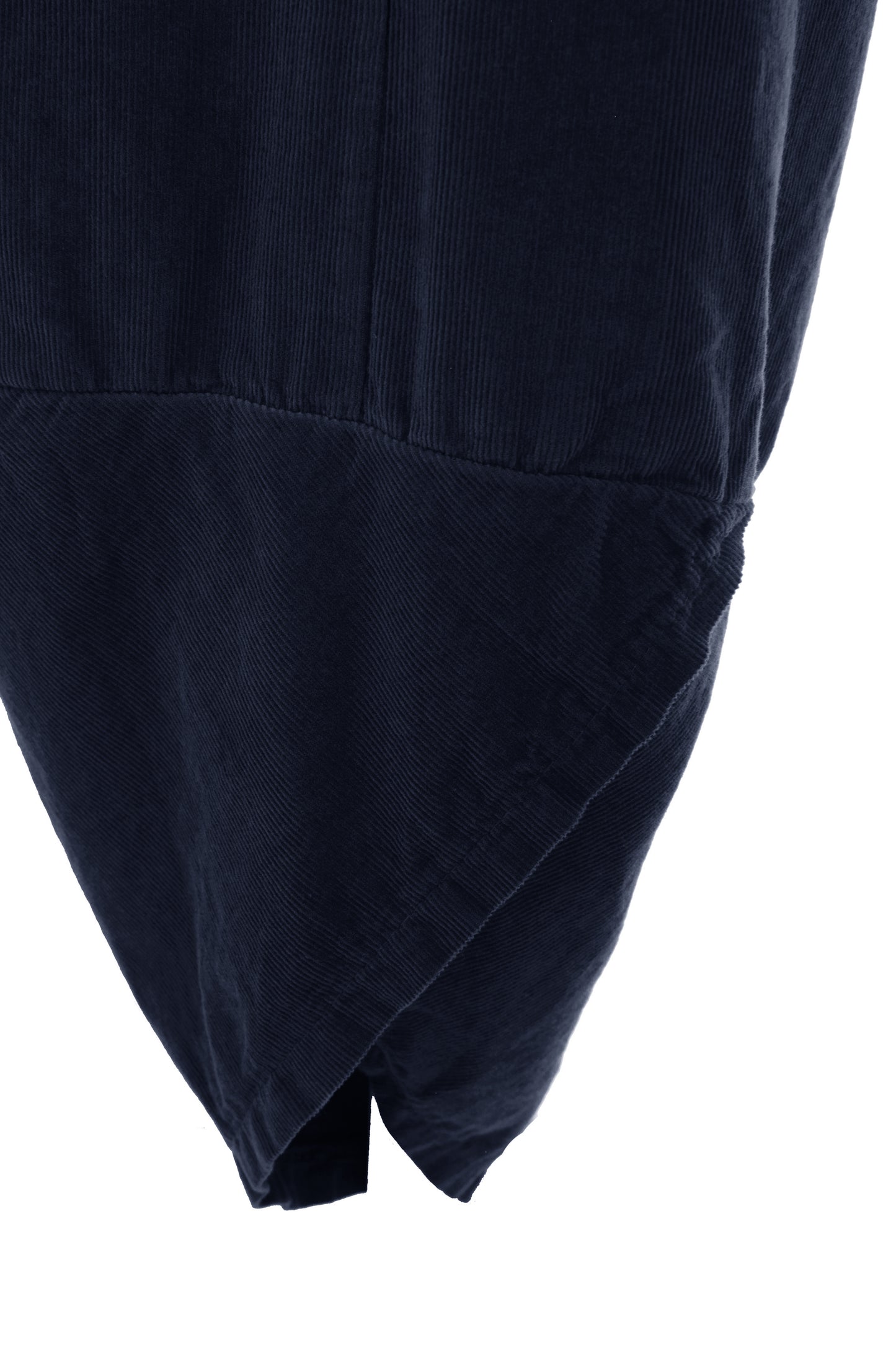 Tulip Ankle Barrel Leg Corduroy Trouser