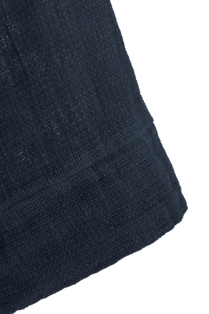 One Button Teabag Linen Jacket