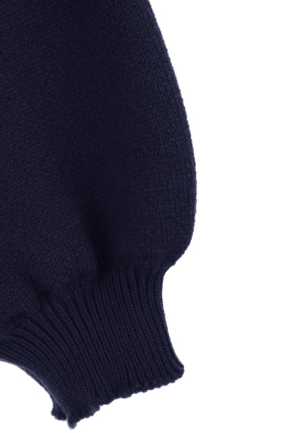 V Neck One Button Knit Cardigan