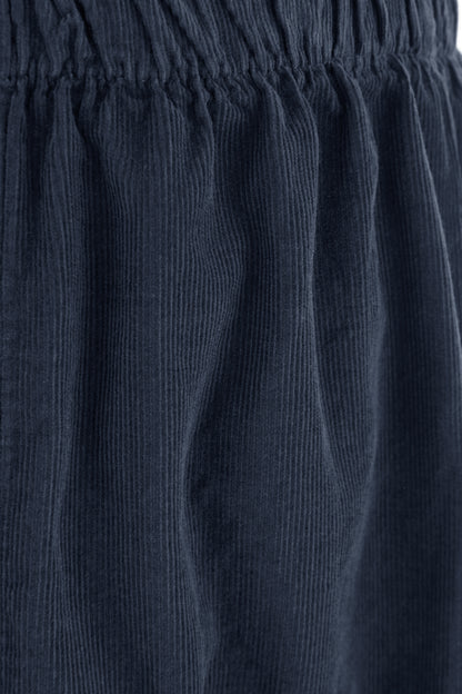 2 Slit Pocket Barrel Leg Corduroy Trouser