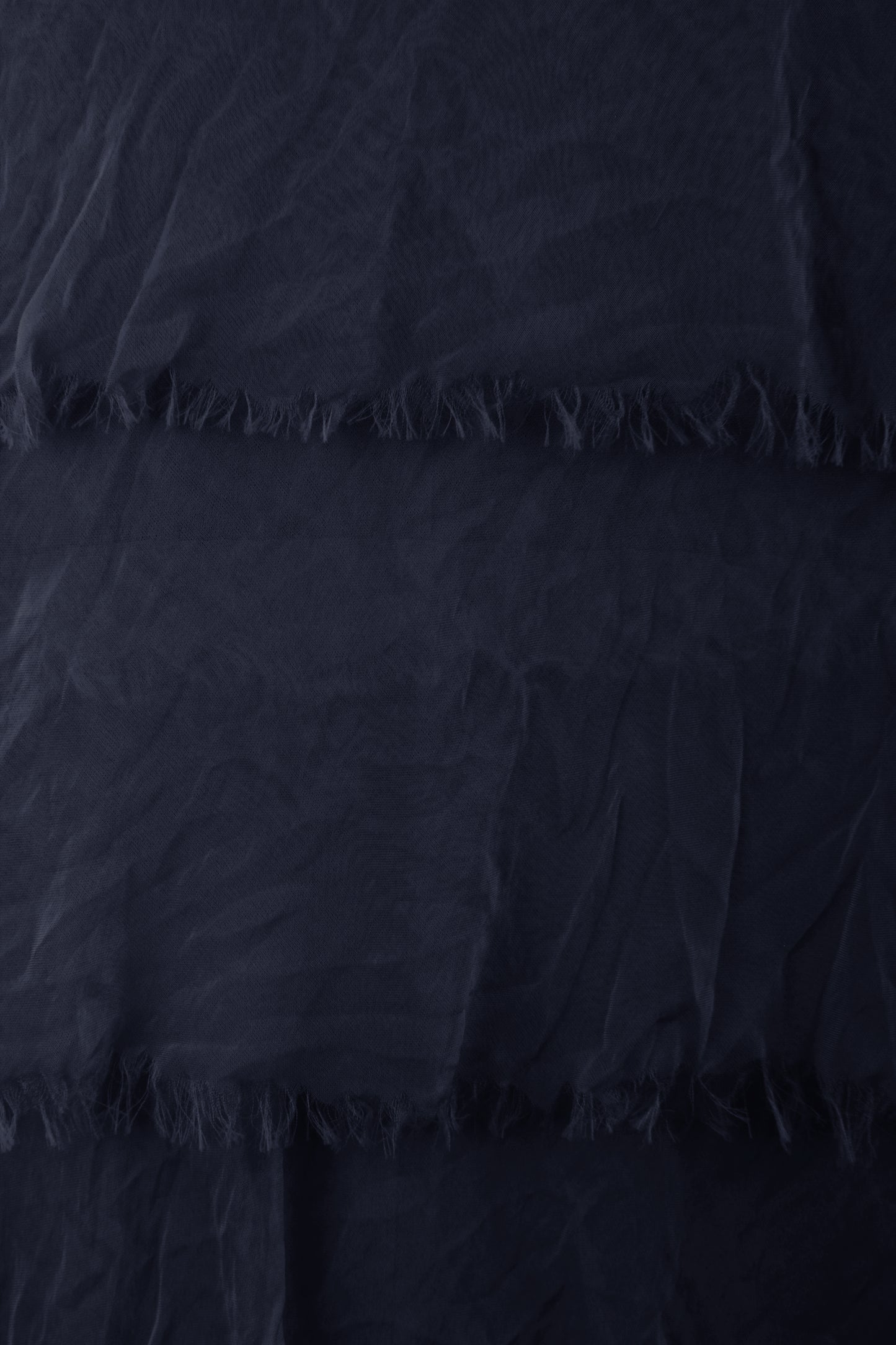 Sleeveless Frayed Detail Silk Midi