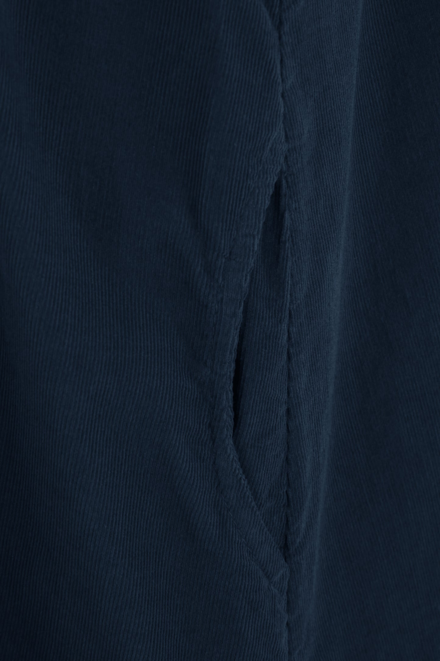 Corduroy Pinafore Midi Dress
