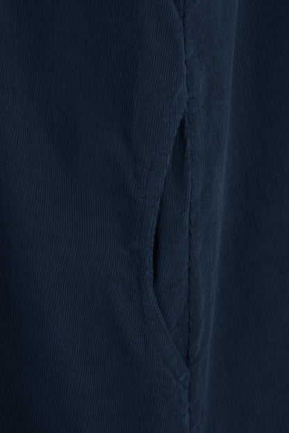 Corduroy Pinafore Midi Dress