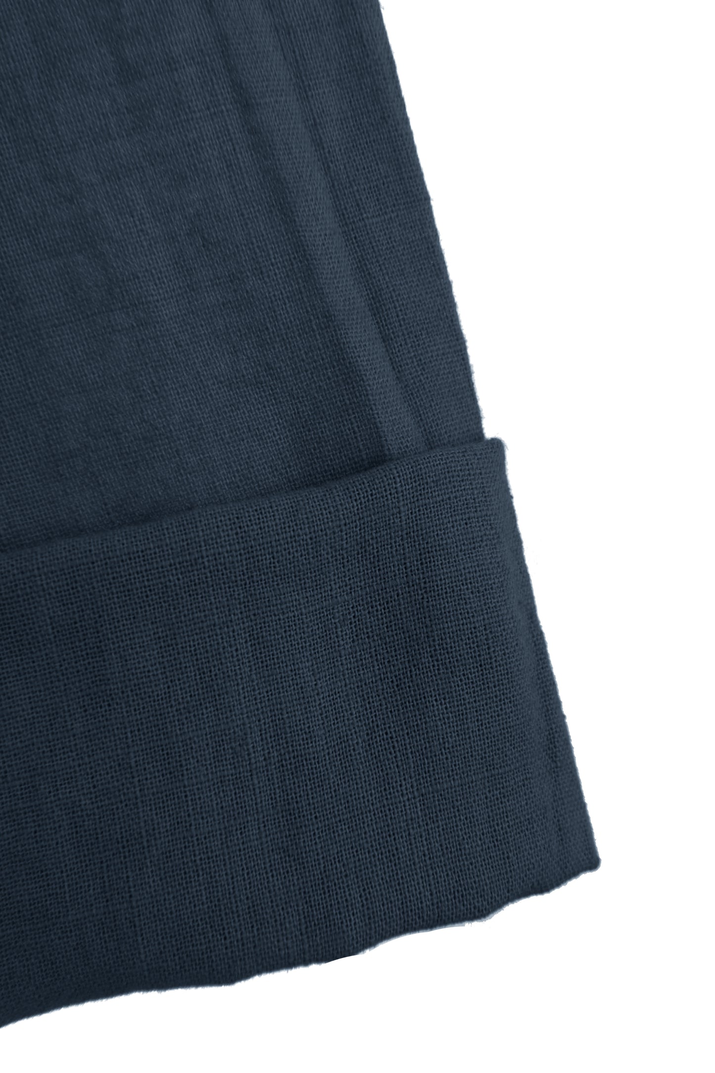 Pleat Detail Linen Dress