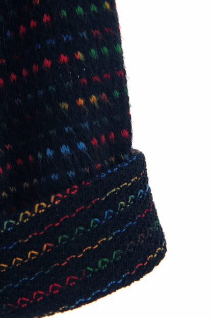 Cowl Neck Tweed Top