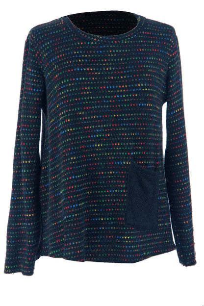 One Pocket Fleck Top