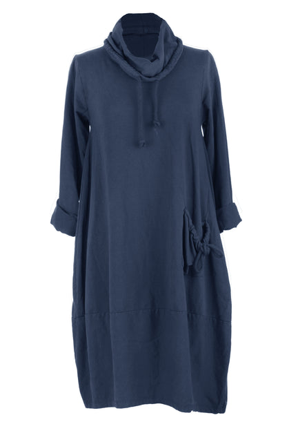 Cowl Neck Dress