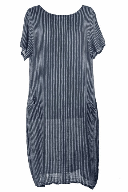 2 Pocket Stripe Dress