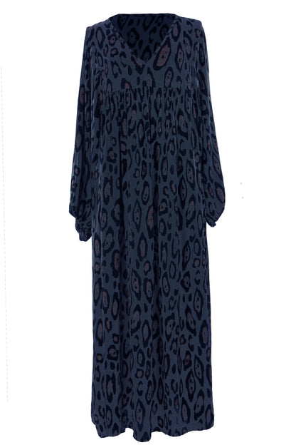 Leopard Print Maxi Dress