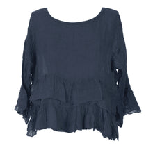 Load image into Gallery viewer, Frill Hem Crop Top
