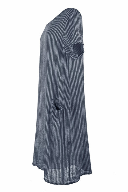 2 Pocket Stripe Dress
