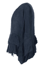 Load image into Gallery viewer, Frill Hem Crop Top
