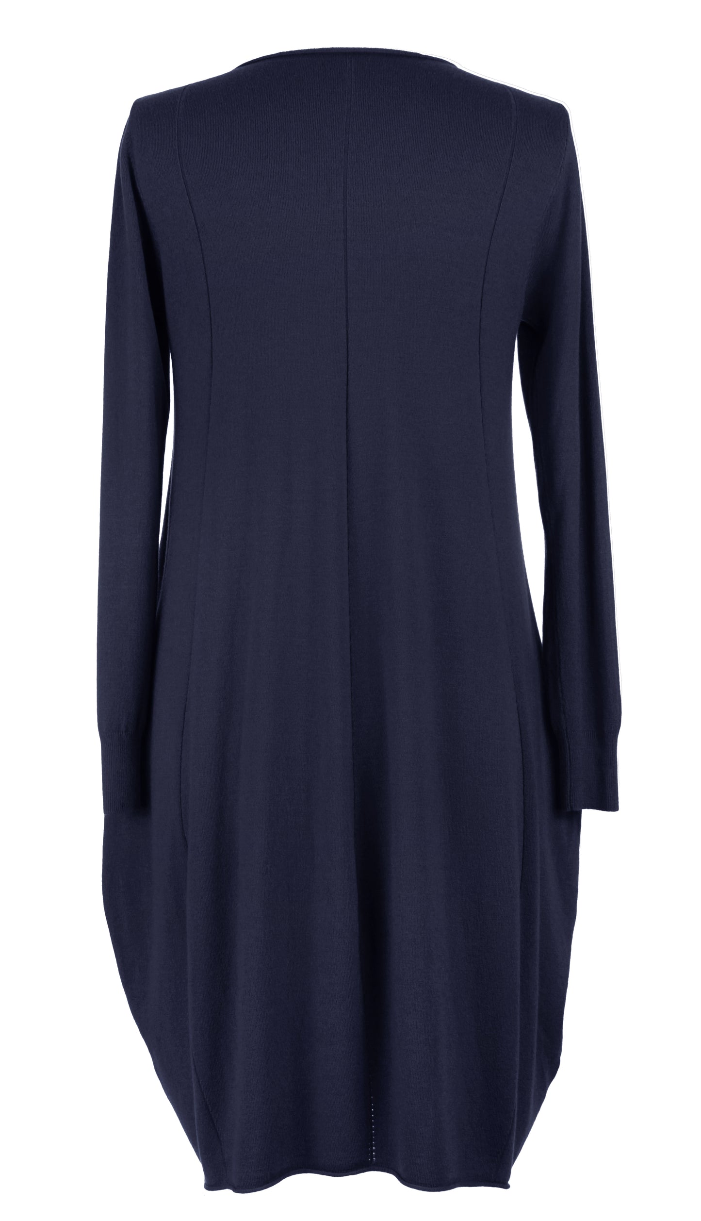 2 Pocket Panel Detail Knit Dress