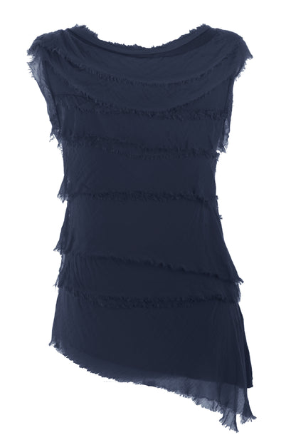 Sleeveless Rara Silk Top
