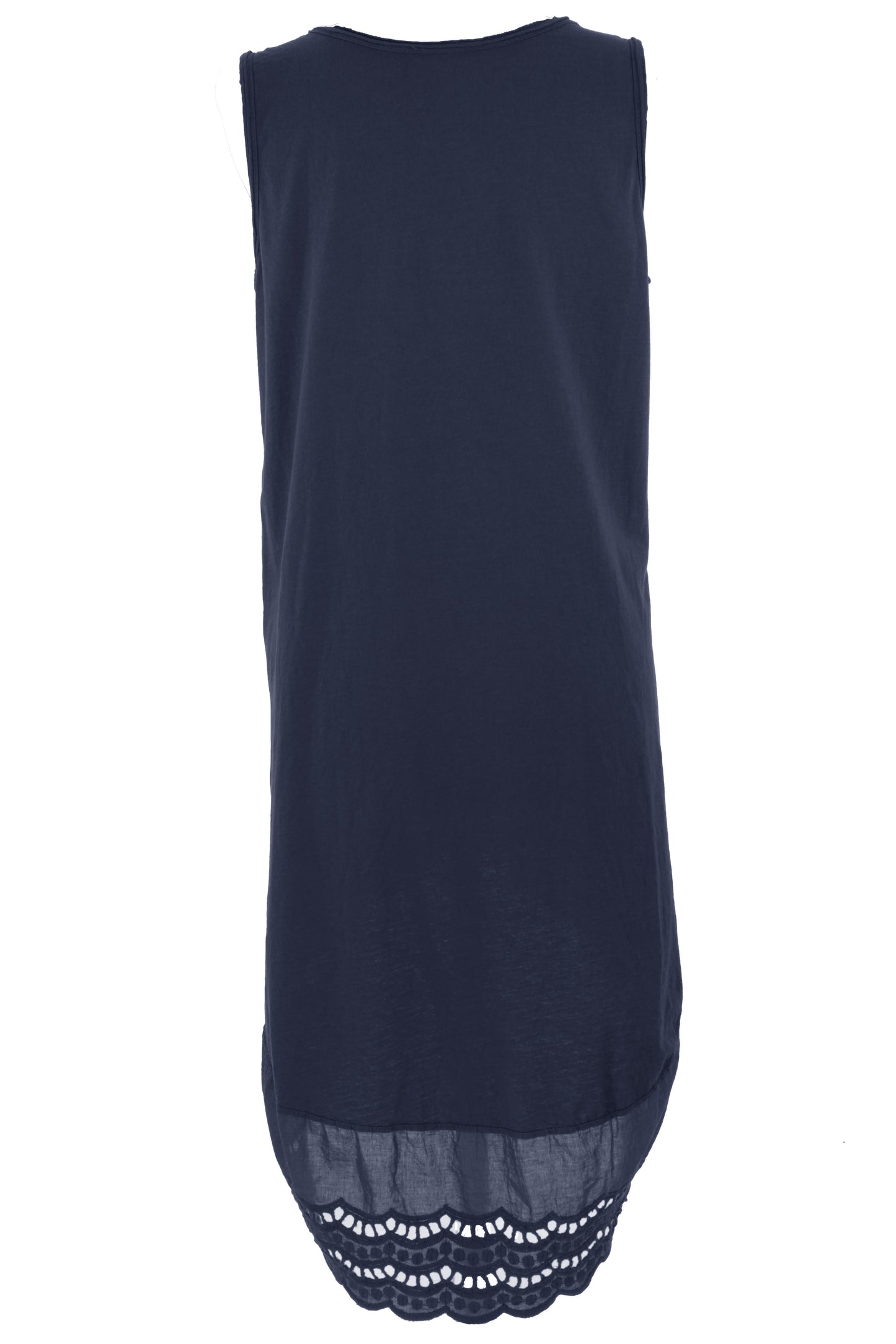 Broderie Anglaise Hem Tunic