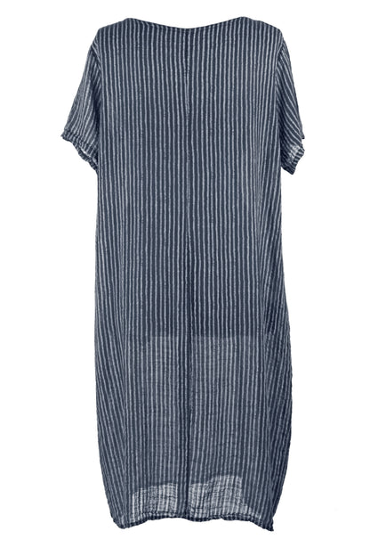 2 Pocket Stripe Dress