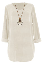 Load image into Gallery viewer, Corduroy Necklace Top
