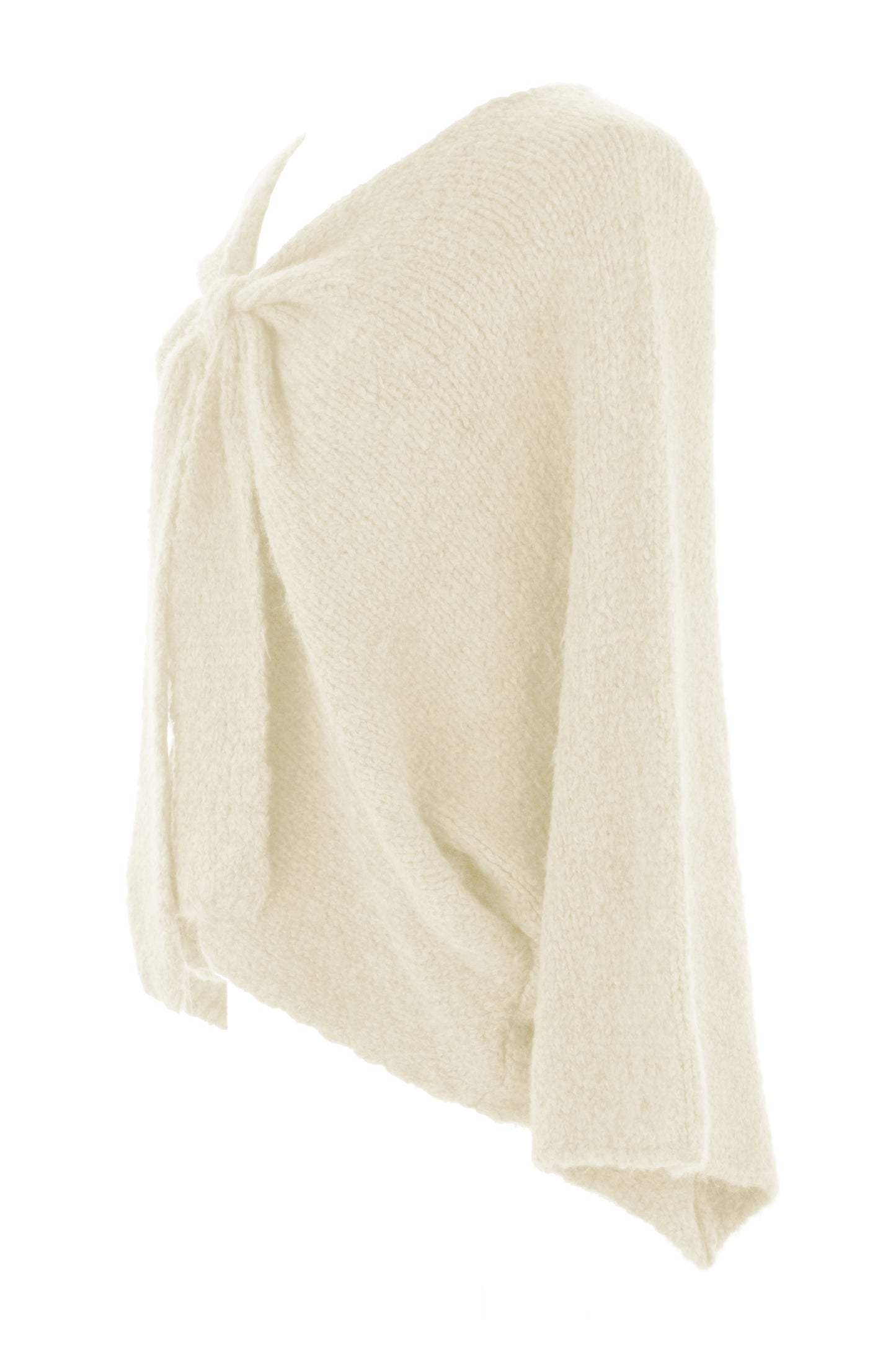 Bow Front Wool Jumper