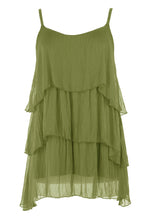 Load image into Gallery viewer, Ruffle Silk Vest
