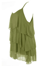 Load image into Gallery viewer, Ruffle Silk Vest
