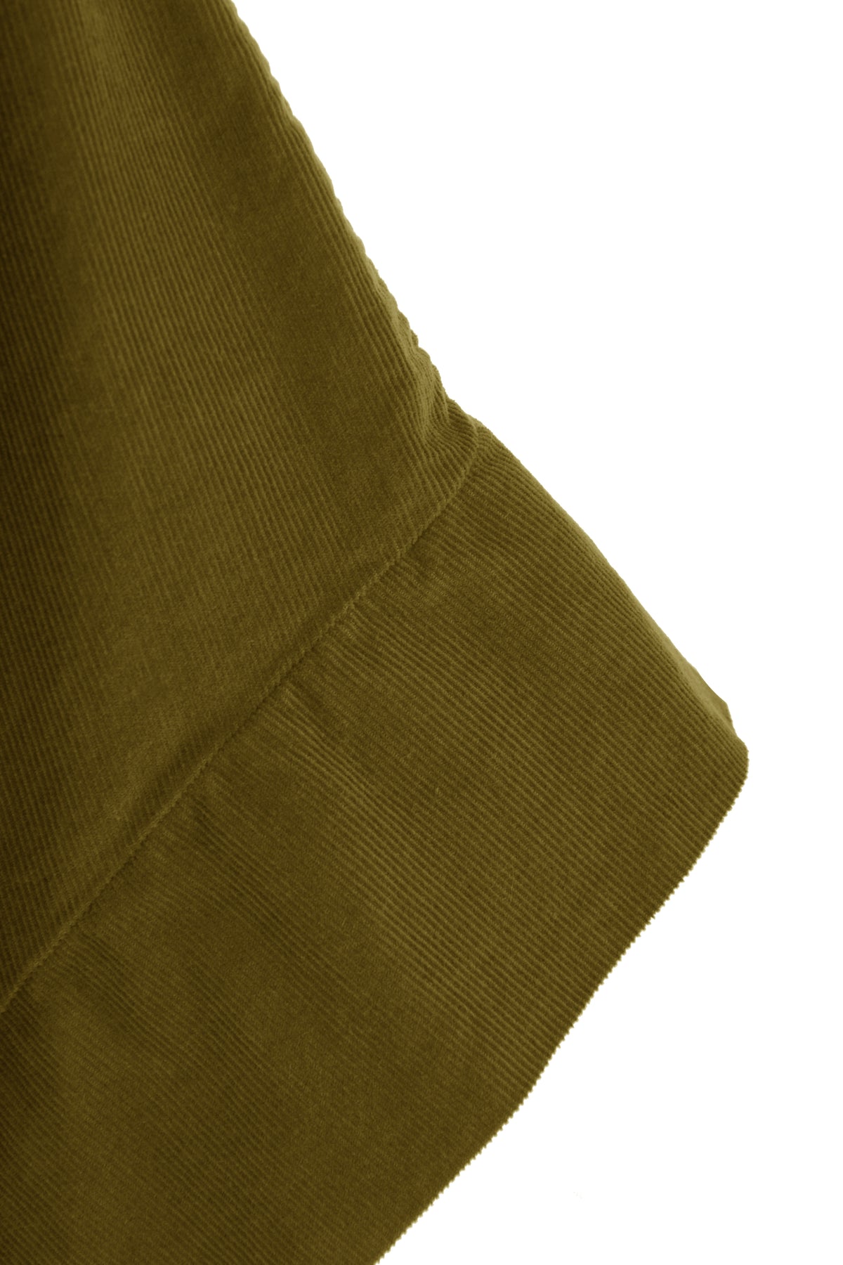 Slash Cowl Neck Corduroy Top