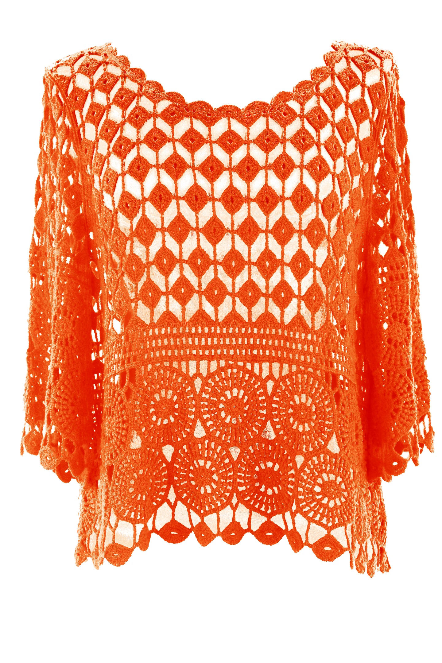 Crochet Top with Vest
