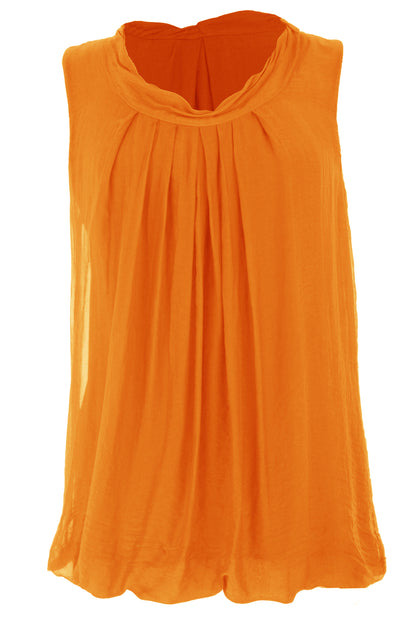 Puffball Silk Vest