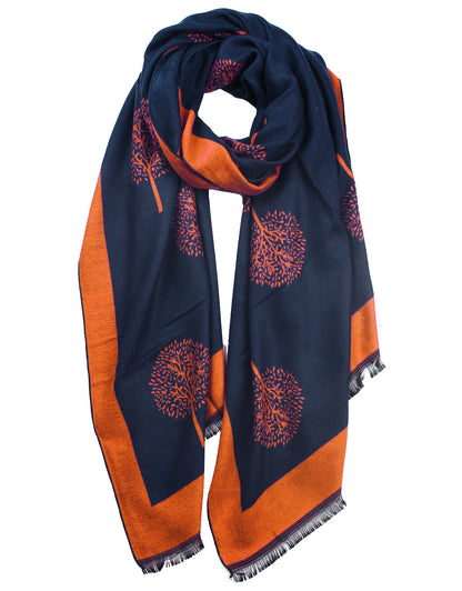 Tree Of Life Cashmere Scarf
