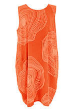 Load image into Gallery viewer, Tree Trunk Print Cotton Dress
