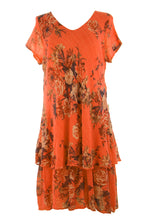 Load image into Gallery viewer, Floral Print Bias Cut Dress
