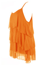 Load image into Gallery viewer, Ruffle Silk Vest
