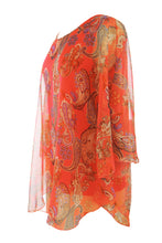 Load image into Gallery viewer, Paisley Print Blouse
