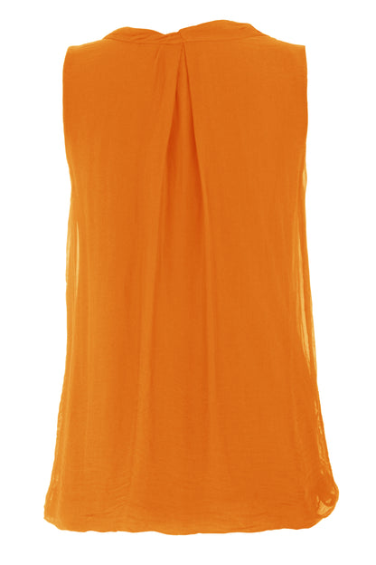 Puffball Silk Vest