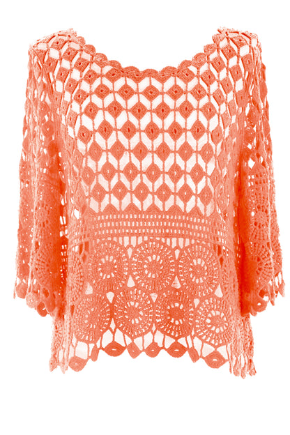 Crochet Top with Vest