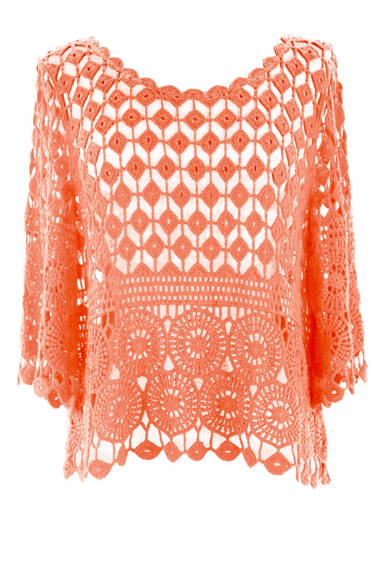 Crochet Top with Vest