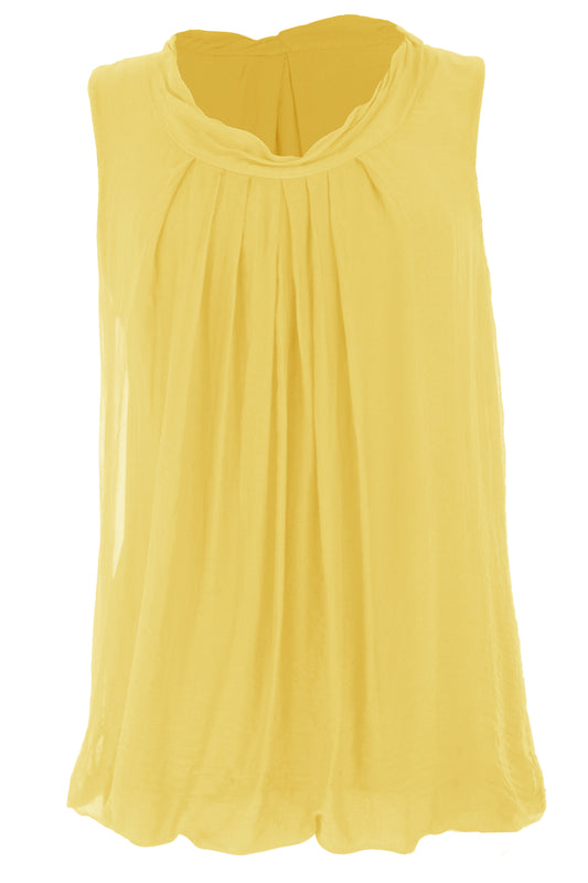 Puffball Silk Vest