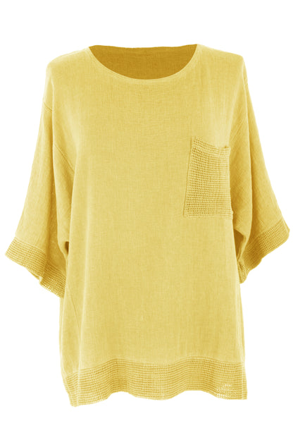 Mesh Pocket Teabag Top