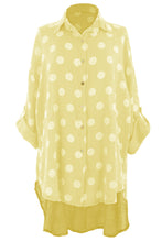 Load image into Gallery viewer, Polka Dot Cotton Shirt

