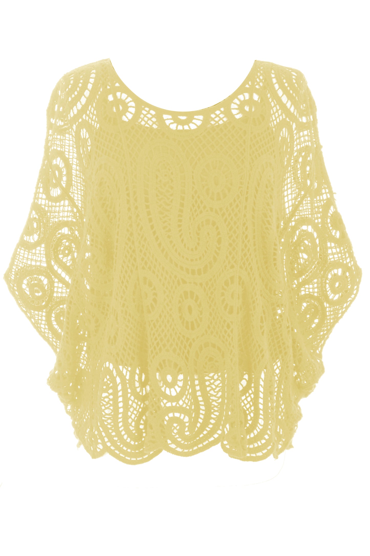 Paisley Crochet Top with Vest