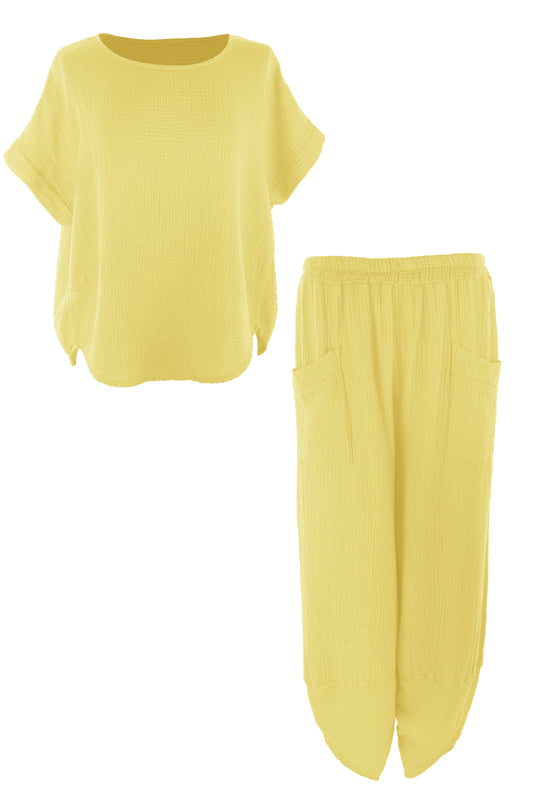 Cheesecloth Cotton Co-Ord Set
