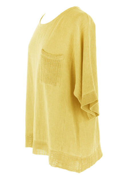 Mesh Pocket Teabag Top