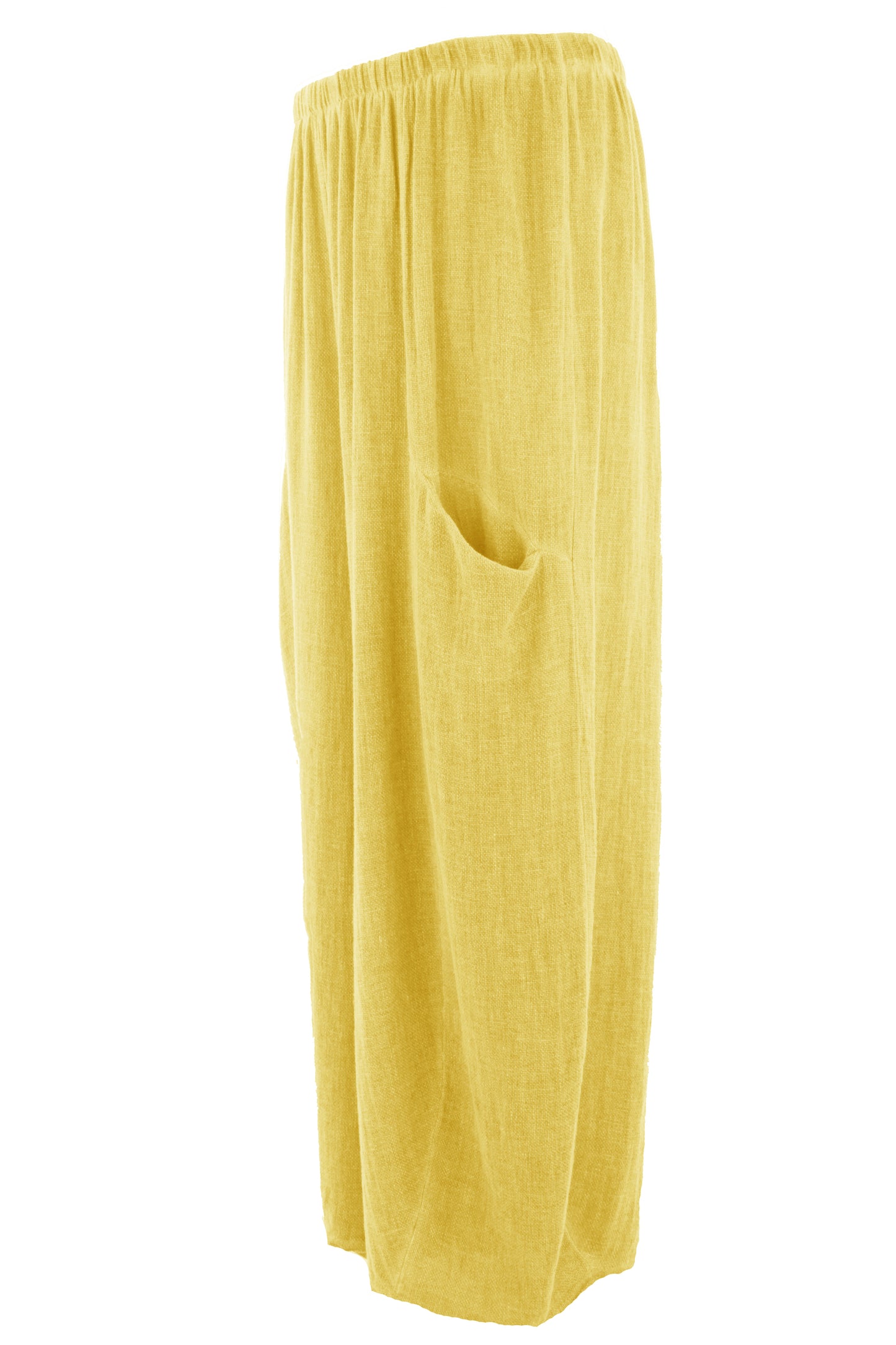 2 Slit Pocket Teabag Linen Trouser