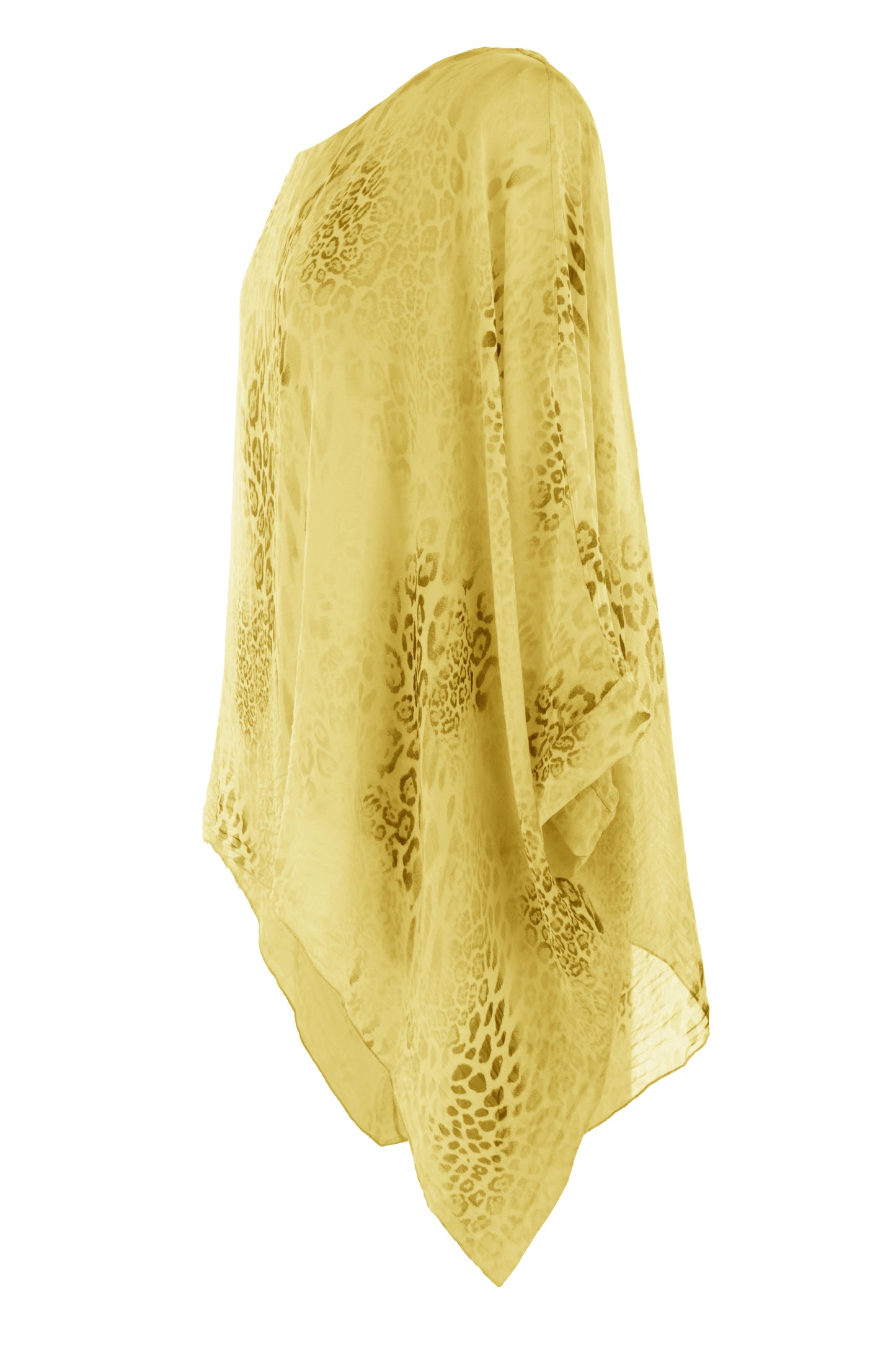 Leopard Print Silk Blouse