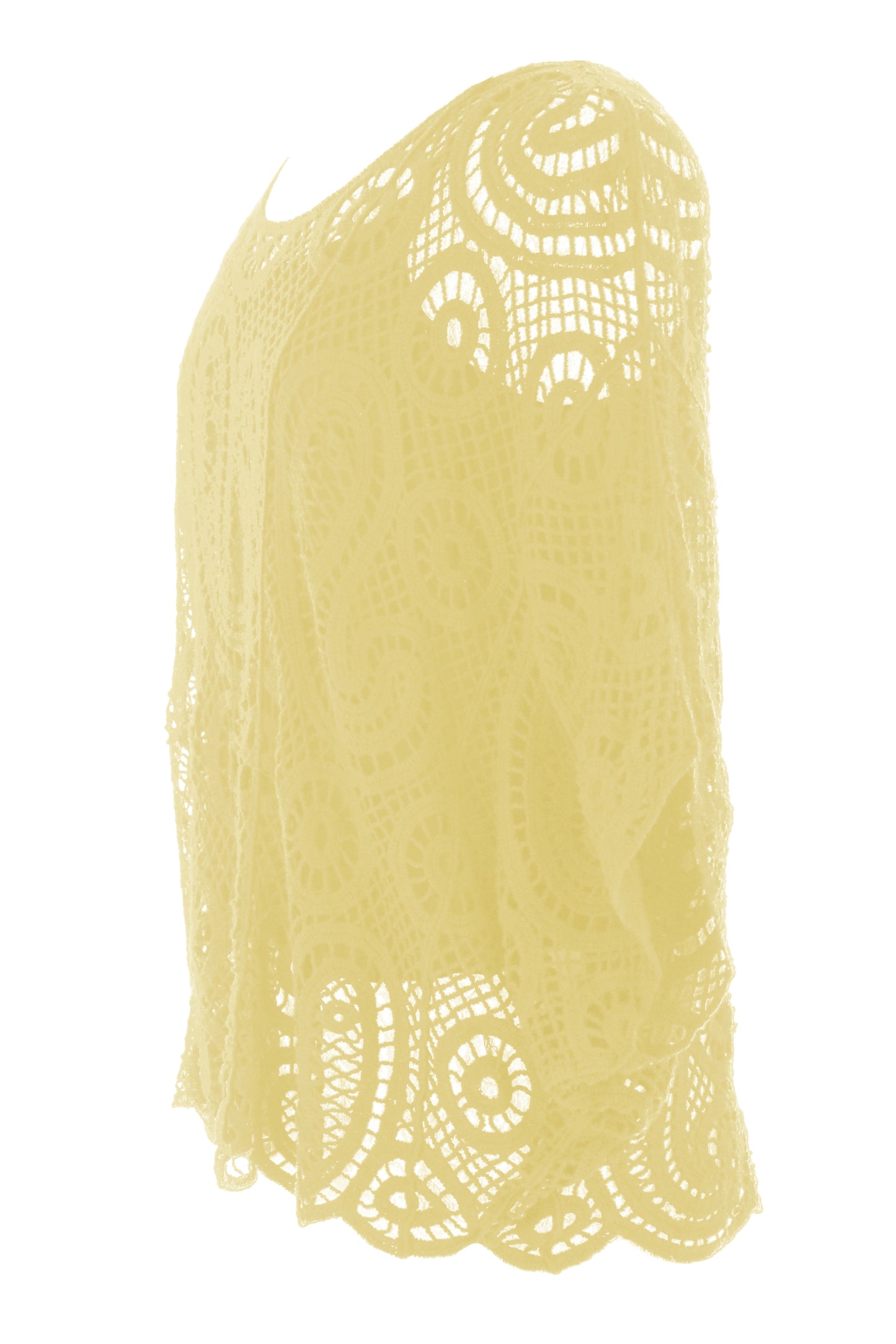 Paisley Crochet Top with Vest